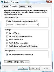 Evoscan Issues - Thread Failed During Processing-evoscan-properties.jpg