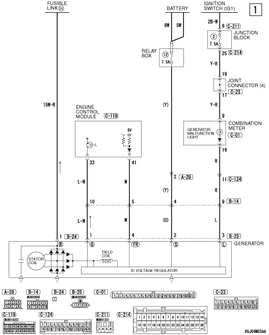 Mitsubishi Alternator Wiring Diagram 24 Volt