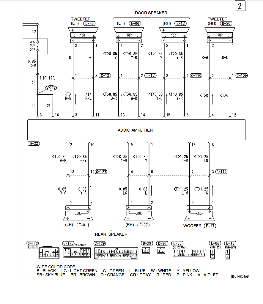 2002 Mitsubishi Galant Stereo Wiring Diagram from www.evolutionm.net