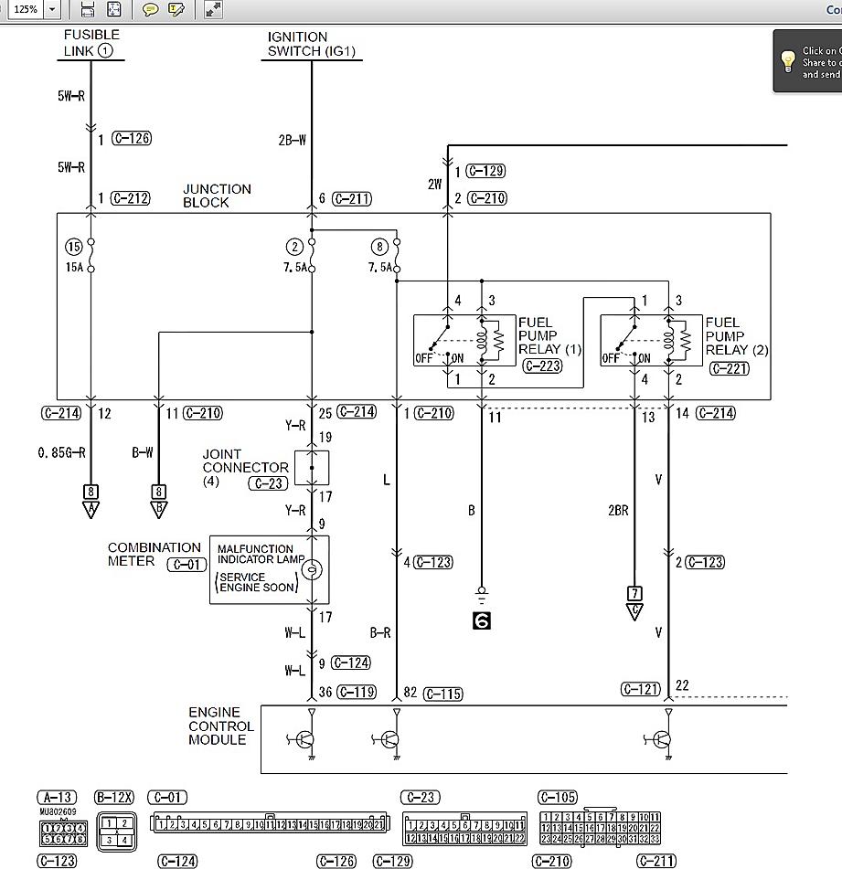 Need fuel pump relay diagram - EvolutionM - Mitsubishi ...