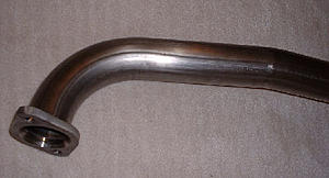 AMS downpipe installed!-closeup1.jpg