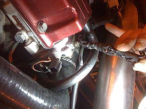 my engine wiring harness caught on fire ,help!!-img_0101.jpg