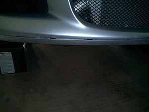 turbo got louder!-front-spoiler-damage.jpg