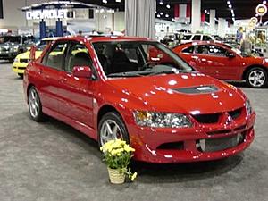 Pics of the Evo8 at Tarrant Auto Show-evopic5.jpg