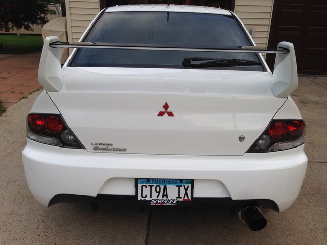 license plate on jdm rear issue - EvolutionM - Mitsubishi Lancer