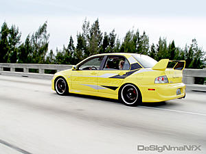 Official &quot;Lightning Yellow&quot; Picture Thread.-evo_rollin.jpg