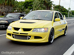 Official &quot;Lightning Yellow&quot; Picture Thread.-evo_rollin2.jpg