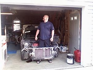 ---The Evo and the driver thread----bigronlilevo.jpg