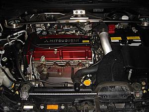 EVO7 bumper + rear diffuser + full Ti exhaust pictures-engine_bay.jpg