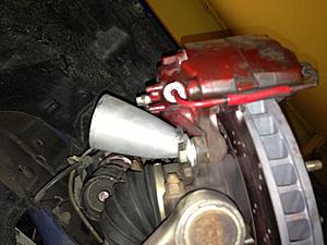 Evo 9 3&quot; Brake Duct Solution w/ Integrated Underpanel-photo-16-.jpg