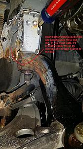 Front subframe bolt spinning how to fix it??-20150126_234115.jpg