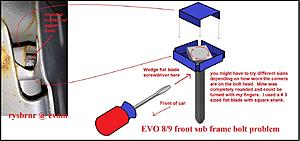 Front subframe bolt spinning how to fix it??-evo-sub-frame-bolt-problem.jpg