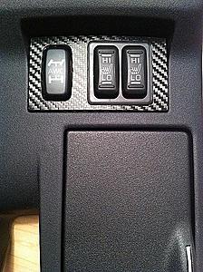 Got tired of the seat heater switch location-img_0364s.jpg
