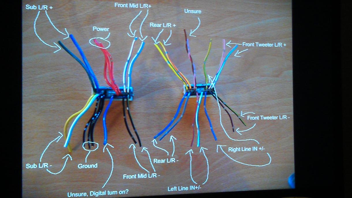 Oem amp wire harness? ANYONE?! - EvolutionM - Mitsubishi Lancer and