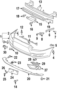 Undertray Tabs-evo-x-bumper.gif
