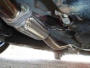 Pics of OBX header and Downpipe installed...-downpipe.jpg