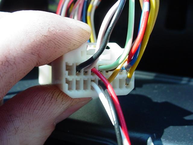 How To: Installing Mitsubishi Aux/MP3 cable - EvolutionM ... 1998 mazda radio wiring diagram 