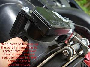 4" Custom Intake; MAF Sensor Mounting Bracket/Adapter-maf-sensor-stock.jpg