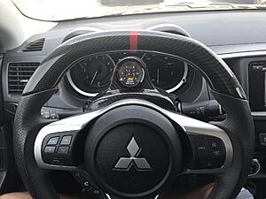 Robson carbon steering wheel &amp; Rexpeed Carob center pod with AEM A/F and boost gauge-um6ulvd.jpg