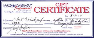FS: Magnaflow Ti Exhaust-certificate.jpg