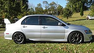 F.S. Silver Evo, Adult Owned, Pristine Cond., 400+whp, Green turbo, GSC S1, Low Milea-rt-side-evo-sale-010.jpg