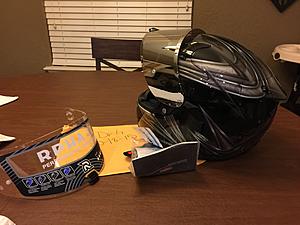 Defi boost gauge and RPHA new helmet-img_8207.jpg