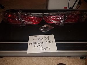 Evo X/Lancer Tail lights and Pioneer head unit for sale-20170918_201120.jpg