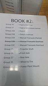 Binders with print outs from Evo 8/9 Shop Manual-1120161129a.jpg