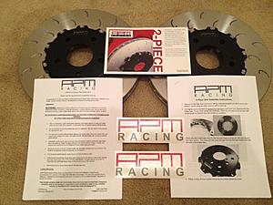 FS- So Cal - APM Racing Evo 7-9 2 Piece Front Dacromat J-Slot Rotors-4.jpg
