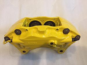 Evo brake calipers powder coated yellow never used-img_4021.jpg