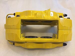 Evo brake calipers powder coated yellow never used-img_4029.jpg