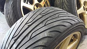 Stock Enkei Evo 8 Wheels powder coated gold with tires!-20150223_151000.jpg
