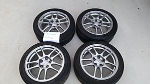 2006 Evo 9 OEM Enkei wheels with Tires-20160624_200158.jpg