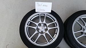 2006 Evo 9 OEM Enkei wheels with Tires-20160624_200237.jpg