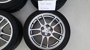 2006 Evo 9 OEM Enkei wheels with Tires-20160624_200329.jpg