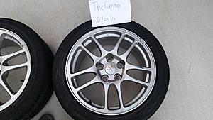 2006 Evo 9 OEM Enkei wheels with Tires-20160624_200459.jpg