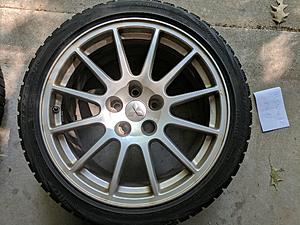 Evo X (2011) stock wheels with blizzak WS60 tires (West Michigan-img_20170816_160119.jpg