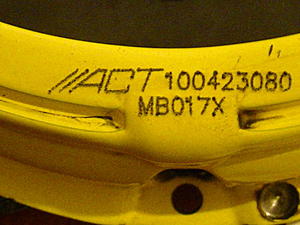 ACT Xtreme 6 Puck Clutch, ACT Light Weight Flywheel-pic_0043.jpg